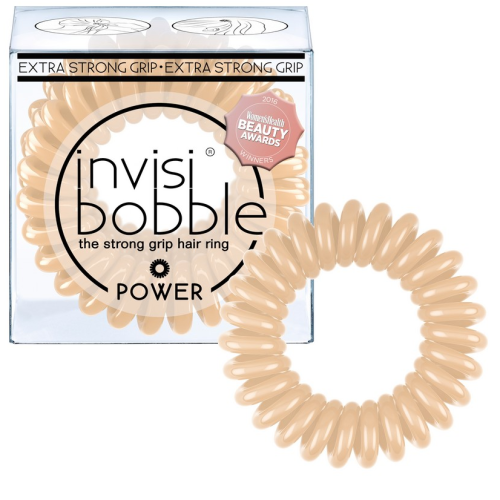 Invisibobble POWER To Be Or Nude To Be Резинка-браслет для волос (бежевая) 3шт