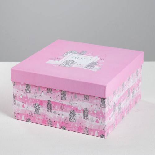 Подарочная коробка "Pinko" 22х22х12 см
