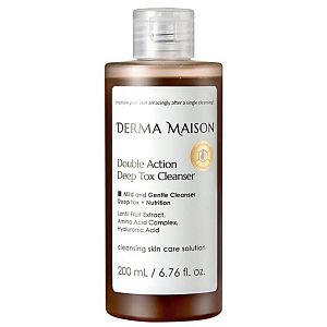 Medi-Peel Derma Maison Double Action Deep Tox Cleanser  Глубокоочищающее средство для умывания 200мл