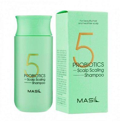 Masil 5 Probiotics Scalp Scaling Shampoo Глубокоочищающий шампунь с пробиотиками 150мл УЦЕНКА