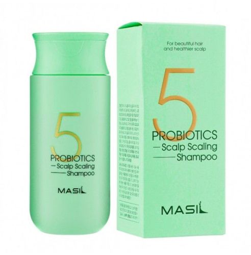 Masil 5 Probiotics Scalp Scaling Shampoo Глубокоочищающий шампунь с пробиотиками 150мл УЦЕНКА