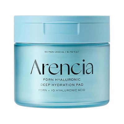 Увлажняющие пэды с ПДРН и гиалуроновой кислотой Arencia PDRN + Hyaluronic Deep Hydration Pads 90шт