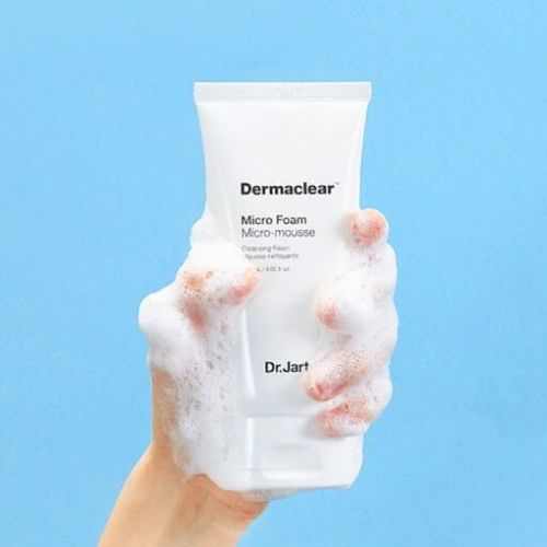 Dr.Jart+ Dermaclear Micro Foam Micro-Mousse Cleansing Foam  Пенка-мусс для умывания с био-водой 120м фото 2
