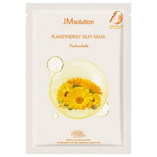 JMSolution Plansynergy Silky Mask Calendula Успокаивающая тканевая маска с календулой 30 мл