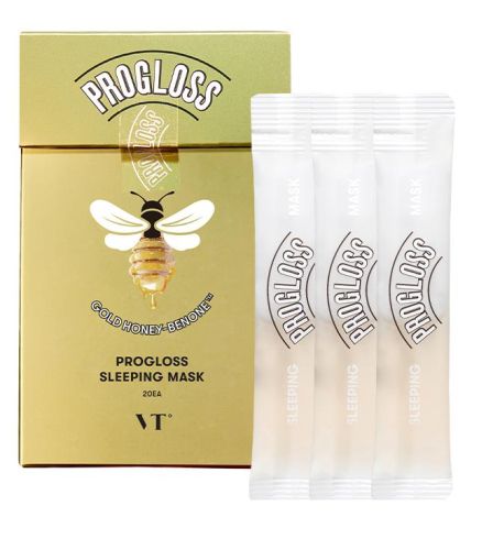 VT Cosmetics Progloss Sleeping Mask Ночная маска с золотом и прополисом 4мл