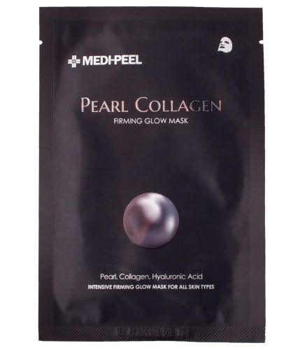 Medi-Peel Pearl Collagen Mask Разглаживающая маска с жемчугом и коллагеном 25мл