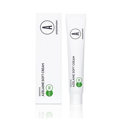 Азелаиновый крем для чувствительной кожи Ангиофарм Azelaine Soft Cream 7мл