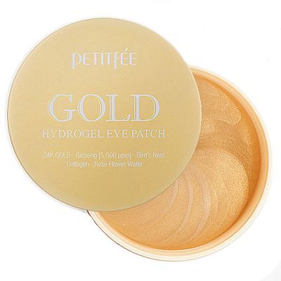 Petitfee Gold Hydrogel Eye Patch Гидрогелевые патчи для глаз с золотом 60шт