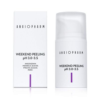 Ангиофарм Weekend Peeling pH 3.0-3.5 Пилинг выходного дня 15 мл