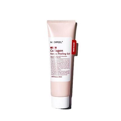 Пилинг-скатка с лактобактериями и коллагеном MEDI-PEEL Red Lacto Collagen Konjac Peeling Gel 95 мл