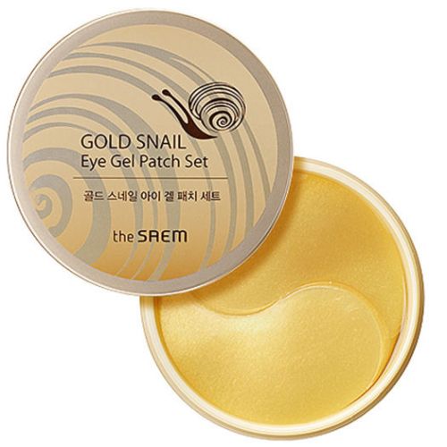The Saem Gold Snail Eye Gel Patch Set Набор патчей с экстрактом муцина улитки для век 60шт