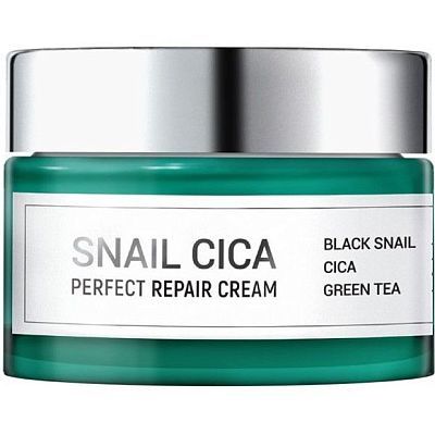 Крем для лица с улиткой и центеллой Esthetic House Snail Cica Perfect Repair Cream 50мл УЦЕНКА