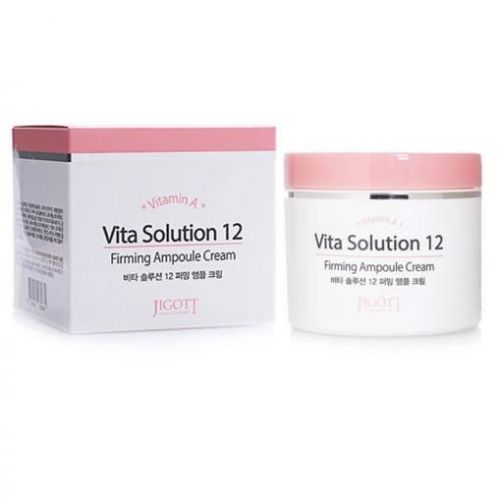 Jigott Vita Solution 12 Firming Ampoule Cream Омолаживающий ампульный крем для лица 100мл