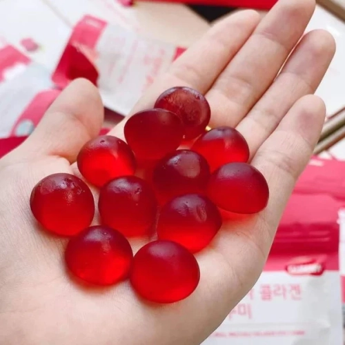 Boto Pomegranate Small Molecular Collagen Vita C Жевательные конфеты с коллагеном и витамином С 180  фото 5