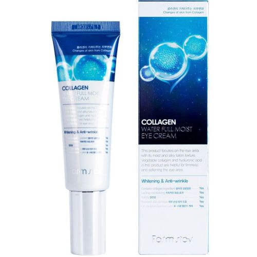 Farmstay Collagen Water Full Moist Eye Cream Увлажняющий крем для век с коллагеном 50мл УЦЕНКА