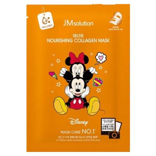 JMSolution Mask Disney Selfie Nourishing Collagen Увлажняющая маска с коллагеном 30 мл