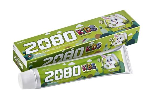 Kerasys Dental Clinic 2080 Детская зубная паста с витамином Е "Яблоко" 80г