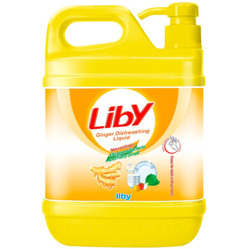 Liby Жидкость для мытья посуды - имбирь 2кг