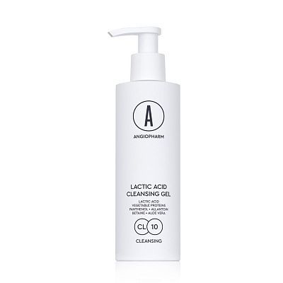 Гель для умывания с молочной кислотой Ангиофарм Lactic Acid Cleansing Gel 400 мл
