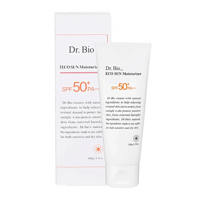 Dr. Bio Eco Sun Moisturizer Увлажняющий солнцезащитный крем SPF50+/PA++++ 100 г