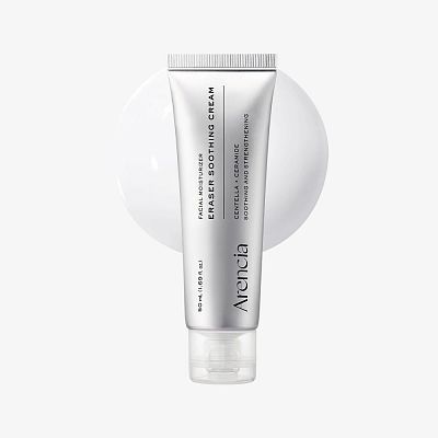 Успокаивающий крем с центеллой и керамидами Arencia Eraser Soothing Cream 50г