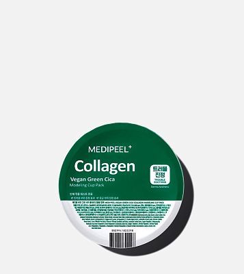 Успокаивающая альгинатная маска Medi-Peel Vegan Green Cica Collagen Modeling Pack 28г УЦЕНКА