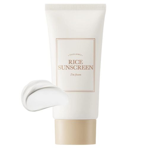 I'm from Rice Sunscreen Минеральный санскрин с экстрактом риса гоами SPF50+ PA++++ 50 мл УЦЕНКА