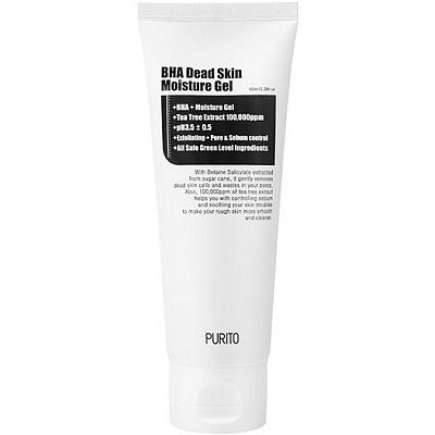 Обновляющий увлажняющий гель с BHA-кислотами Purito BHA Dead Skin Moisture Gel 100мл УЦЕНКА