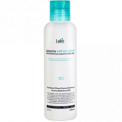 Lador Keratin LPP Shampoo Бессульфатный кератиновый шампунь для волос 150мл УЦЕНКА