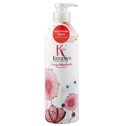 Kerasys Perfumed Line Lovely & Romantic Парфюмированный кондиционер для поврежденных волос 400мл
