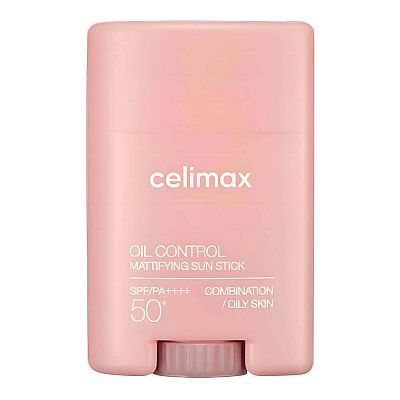 Солнцезащитный стик для жирной кожи Celimax Oil Control Mattifying Sun Stick SPF50+ PA++++ 19г