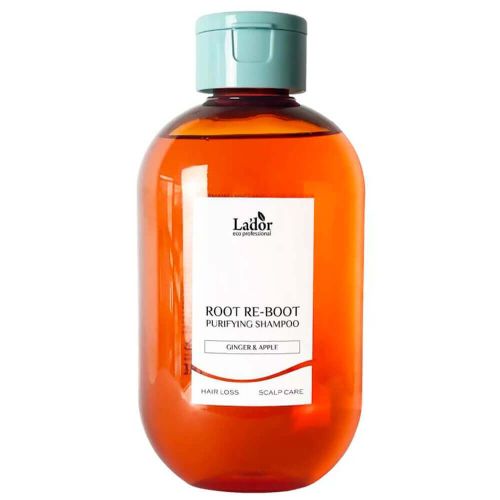 Lador Root Re-Boot Purifying Shampoo Ginger & Apple Шампунь от выпадения с имбирём 300 мл
