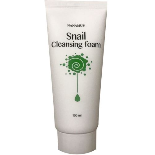 Nanamus Snail Foam Cleansing Пенка для умывания с фильтратом улитки 100мл