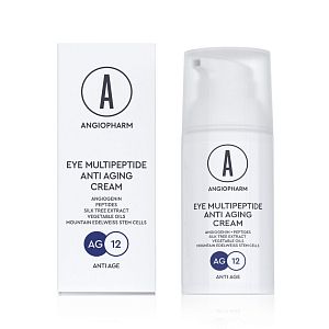 Мультипептидный омолаживающий крем для глаз Ангиофарм Eye Multipeptide Antiaging Cream 30 мл