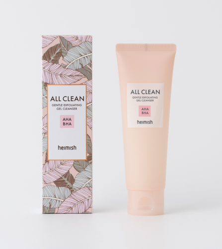 Нежный отшелушивающий гель для умывания Heimish All Clean Gentle Exfoliating Gel Cleanser 130мл