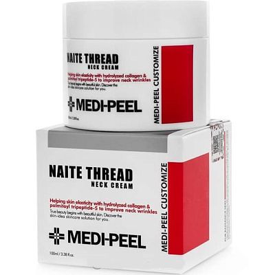 Medi-Peel Naite Thread Neck Cream Подтягивающий крем для шеи с пептидным комплексом 100мл