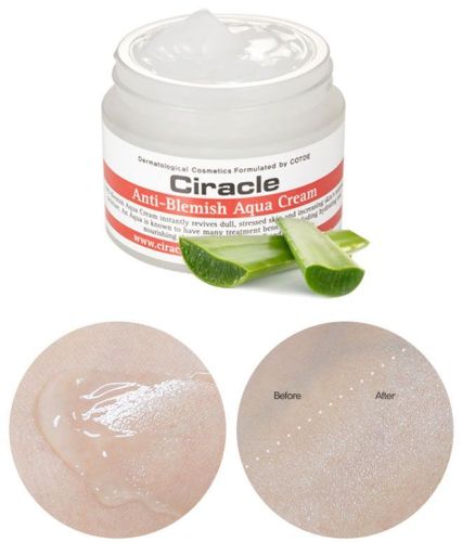Ciracle Anti Blemish Aqua Cream Лёгкий крем для проблемной кожи 50мл фото 2