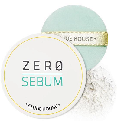 Etude House Zero Sebum Drying Powder Матирующая пудра для проблемной кожи 6г
