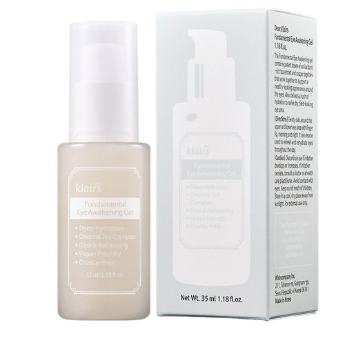 Dear, Klairs Fundamental Eye Awakening Gel Гель для век против отеков 35мл УЦЕНКА