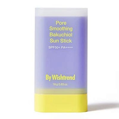 By Wishtrend Pore Smoothing Bakuchiol Sun Stick Солнцезащитный стик с бакучиолом SPF50+ PA++++ 18 г