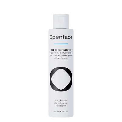 Глубоко очищающий шампунь с кислотами Openface To The Roots 100мл