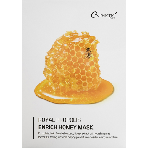 Esthetic House Royal Propolis Enrich Honey Mask Тканевая маска с прополисом 25мл