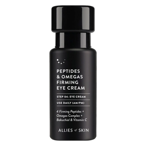 Allies Of Skin Peptides & Omegas Firming Eye Cream Пептидный крем для век с омега-кислотами 15 мл