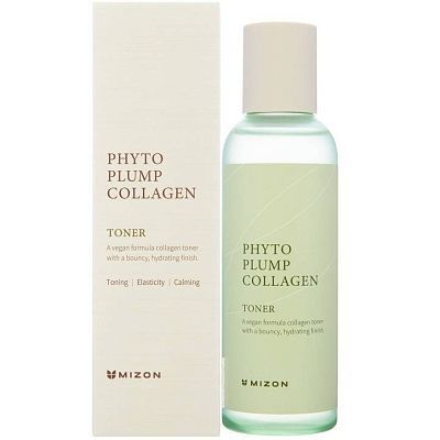 Mizon Phyto Plump Collagen Toner Подтягивающий тонер для лица с фитоколлагеном 150 мл