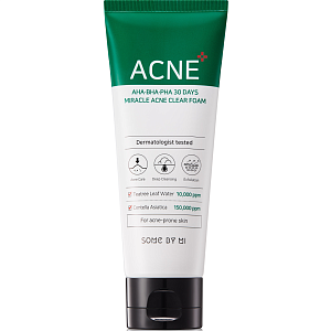 Some By Mi AHA-BHA-PHA 30 Days Miracle Foam Очищающая пенка для проблемной кожи 100мл