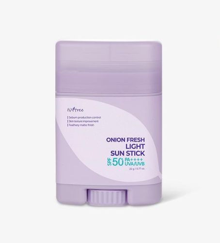 Солнцезащитный стик с экстрактом лука IsNtree Onion Fresh Light Sun Stick SPF50+ PA++++ 22г