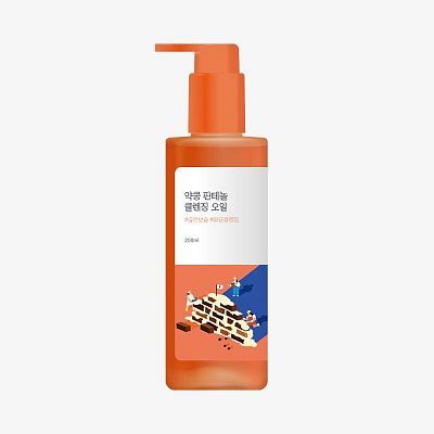 Гидрофильное масло с чёрной соей и пантенолом ROUND LAB Soybean Panthenol Cleansing Oil 200мл