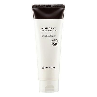 Mizon Snail Silky Deep Cleansing Foam Глубокоочищающая пенка с муцином улитки 150 мл