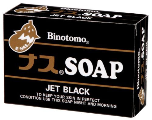 Fudo Kagaku Binotomo Косметическое мыло с экстрактом баклажана 100г
