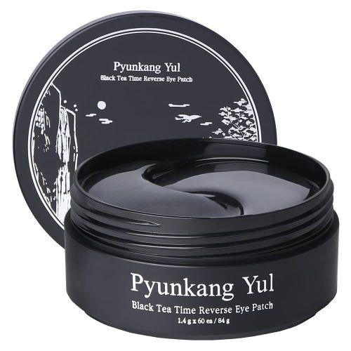Pyunkang Yul Black Tea Time Reverse Eye Patch Омолаживающие патчи с черным чаем 60шт